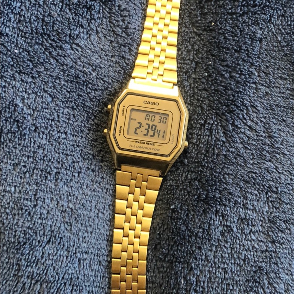 Casio Gold Watch